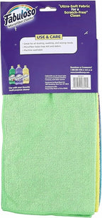 Fabuloso Microfiber Cleaning Cloths, Rainbow - Image 5
