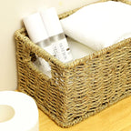 HOONEX Wicker Baskets for Storage, Seagrass Baskets - Image 7