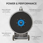20" High-Speed Commercial Floor Burnisher, 1.5 HP, 1500 RPM, 40ft Cord - Image 3