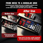 【48PCS & 5 Sizes】Tool Box Organizer Tray, Toolbox Drawer Organizer - Image 6