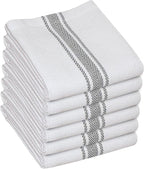 WHITEWRAP Kitchen Dish Towels for Kitchen, Highly Absorbent for Drying and by WHITEWRAP