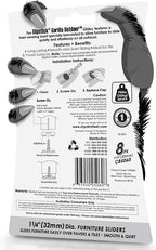 Gorilla Outdoor 1-1/4 Inch Furniture Sliders/Chair Glide Floor Protectors - Image 5
