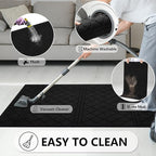 REFETONE Indoor Doormat, Front Back Door Mat 32"x40" Absorbent Rubber Backing - Image 6