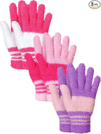 Patelai 3 Pairs Microfiber Plant Dusting Gloves Leaf Cleaning Gloves by Patelai