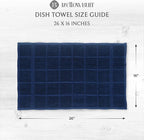 100% Cotton Terry Dish Cloth & Dish Towel, 6 Pack, Super Soft and Absorbent - Image 5