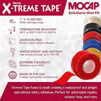 X-Treme Tape MOCAP Heavy Duty Electrical Tape, Self-Fusing Silicone Rubber - Image 2