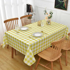 Waterproof Plaid Tablecloth Fabric by Essifunia