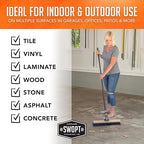 SWOPT 18” Premium Multi-Surface Push Broom Cleaning Head — Indoor and Outdoor - Image 9