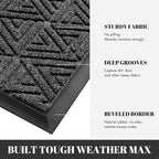 Yimobra Large Door Mat 47x24, All-Weather Waterproof Non-Slip Welcome Matt - Image 4