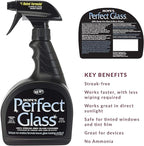 HOPE'S Perfect Glass Cleaner, Streak-Free, Ammonia-Free Window, and Shower Door - Image 2