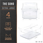BINO | Plastic Organizer Bins, X-Large - Image 2