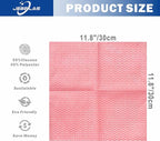 JEBBLAS Handi Wipes Reusable Cloths Dry Cleaning Cloths Dish Towel Kitchen - Image 2