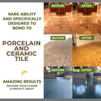 CoverTec GlazeGuard Matte Ceramic And Porcelain Tile And Grout Sealer, Flat - Image 5