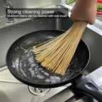 Handmade Bamboo Wok Brushes 2 Pack – 100% Natural, No Metal, Eco-Friendly - Image 4