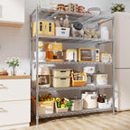 Storage Shelves, 5-Tier Adjustable Metal Industrial Utility Shelf Rack - Image 5