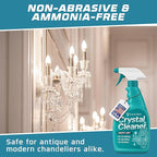 Crystal Chandelier Cleaner Spray Kit & Plastic Drop Cloth - Image 6