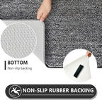 REFETONE Indoor Doormat, Front Door Mat 24"x36" Absorbent Rubber Backing Non - Image 5
