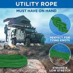 TECEUM Cotton Rope 3/16” – 50 FT – Strong All-Purpose Braided Rope – Natural - Image 6