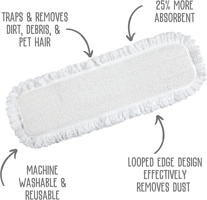 Quick Shine Ultimate Gold Clean + Polish Mop Kit | All-in-One 11 Pc Kit - Image 9