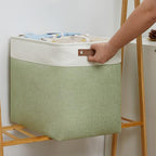 DULLEMELO Large Storage Basket 17"x12"x15", Fabric Storage Organizer Basket - Image 4