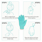 Evridwear Exfoliating Gloves for Shower, 100% Nylon Thick Soft Medium Heavy - Image 5