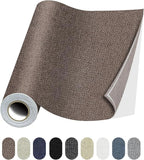 Fabric Repair Patches, 17X158 Inch Linen Repair Tape Self-Adhesive Fabric by Lifeshoon