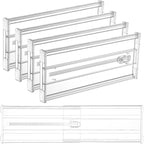 Vtopmart 4 Pack 6" Tall Upgrade Drawer Dividers by Vtopmart