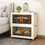 2 Tier Large Stackable Plastic Storage Bins - Image 8