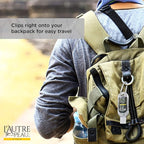 Travel Hand Sanitizer Gel with Aloe Vera & Vitamin E Made by L’AUTRE PEAU - Image 3