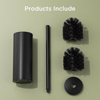 Toilet Brush and Holder Set, Toilet Bowl Brush - Image 7