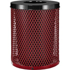 Global Industrial Outdoor Diamond Steel Trash Can by GlobalIndustrial