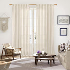 YoungsTex Linen Curtains 95 Inch Length - Image 2