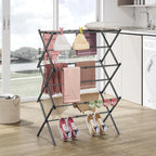 APEXCHASER Clothes Drying Rack, 3-Tier Laundry Drying Rack - Image 8
