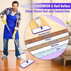 Spray Mop for Hardwood Floor Cleaning: EXEGO Wet Mops - Image 7