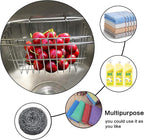Kitchen Sponge Holder, Dish Brush Holder, Slim Sink Organization/Draining - Image 3