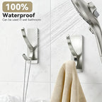 Self Adhesive Coat Hooks for Hanging: Heavy Duty Stainless Wall Hook for Towel - Image 4