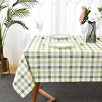 Classic Gingham Buffalo Tablecloth Fabric - Image 4