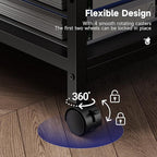 Printer Stand, 20×16×28'' Metal Printer Table - Image 6