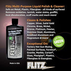 Flitz Multi Purpose Metal Polish Liquid - Image 2
