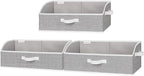 StorageWorks Closet Storage Bins, Trapezoid Organizer Box by StorageWorks