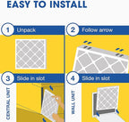 18x18x1 AC and Furnace Air Filter by Aerostar - Image 5