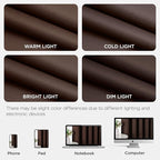 Joydeco Blackout Door Curtain for Doorway Privacy 78 Inches Long, Grommet - Image 9