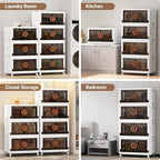 BROVIEW 480Qt Lockable Stackable Storage Bins - Image 7