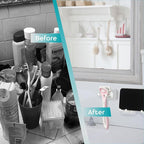 Hook LAB Self-Adhesive Shower Razor Holder, Removable & Reusable Waterproof - Image 4