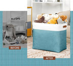DULLEMELO Extra Large Storage Baskets, Fabric Storage Bins - Image 3