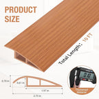 Floor Transition Strip Self Adhesive Vinyl Door Threshold - Image 5