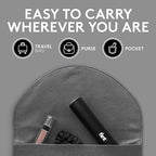 Flint Classic Black Retractable Mini Lint Roller - Image 5