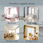 Hion Magnetic Curtain Tiebacks Golden 2pcs, Curtain Tiebacks Buckles Holdbacks - Image 5