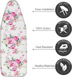 Ironing Board Cover with Two 5MM Thick Feltpads, Fits Standard Ironing Boards - Image 3
