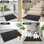 Yimobra Extra Large Door Mat Outside Entrance 60x32, Waterproof Heavy Duty - Image 7